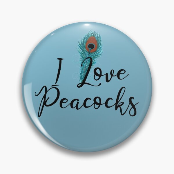 Item preview, I Love peacocks designed and sold by FrictionMaxxing.
