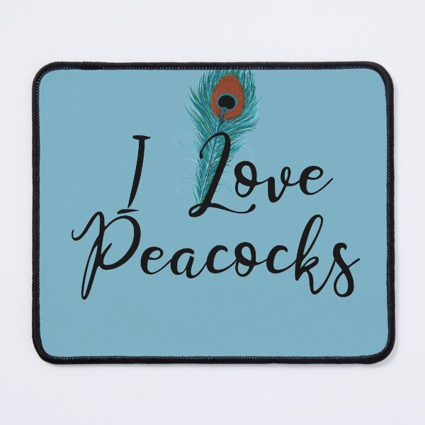Item preview, I Love peacocks designed and sold by FrictionMaxxing.