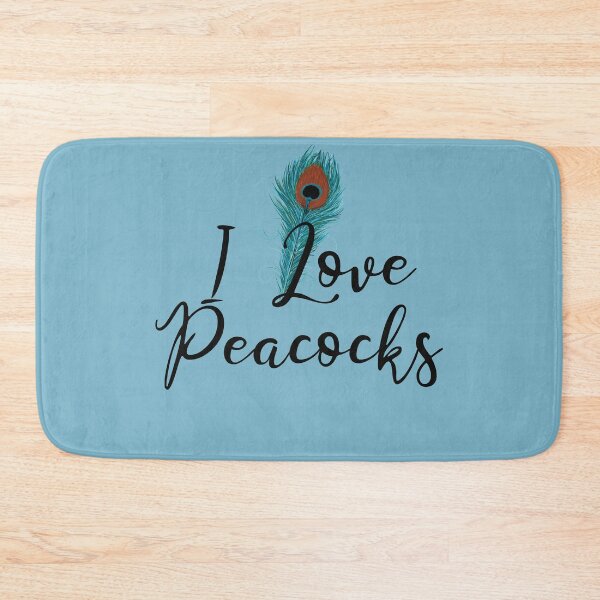 Item preview, I Love peacocks designed and sold by FrictionMaxxing.