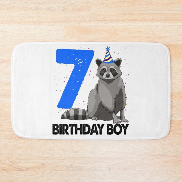 Item preview, Birthday Boy 7 Raccoon  designed and sold by Bendthetrend.