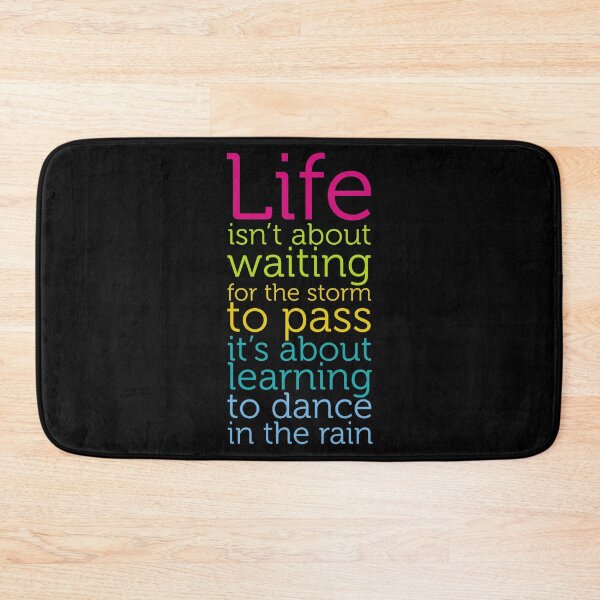 Item preview, Life Isn't About Waiting The Storm To Pass Learn To Dance designed and sold by Nessshirts.