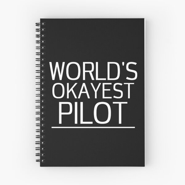 Item preview, World's Okayest Pilot designed and sold by Capeapparel.