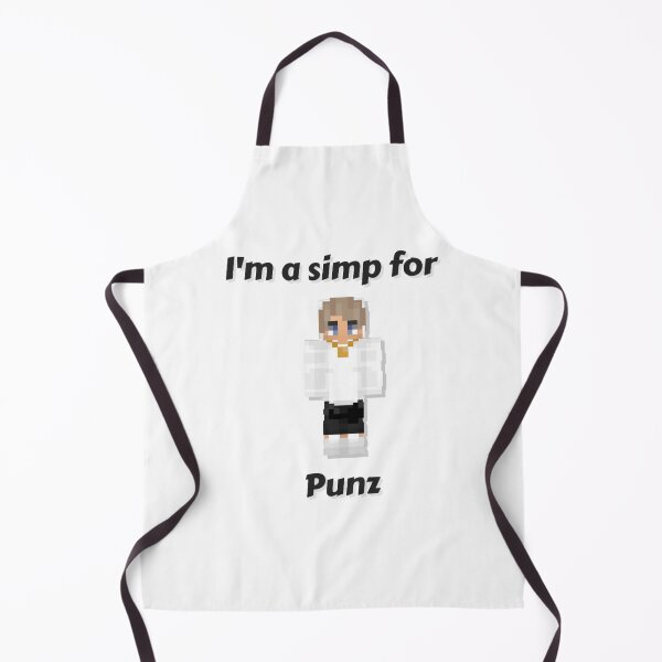 Item preview, I'm a simp for Punz (White Base) designed and sold by thecorvidking.