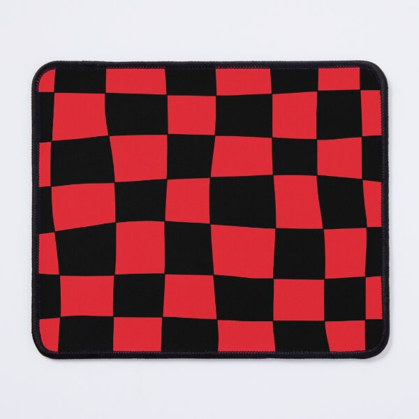 Item preview, Hand Drawn Checkerboard Pattern (red/black) designed and sold by Design Minds Boutique.