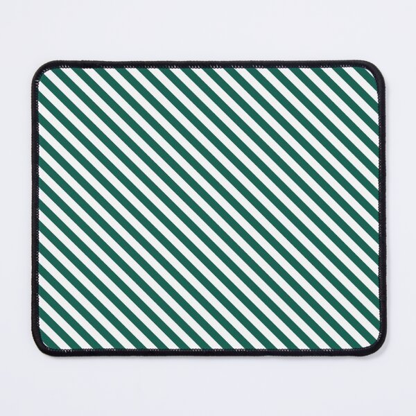Item preview, Celebration Town Dark Green and Front Porch White Medium Candy Stripes designed and sold by CelebrationTown.