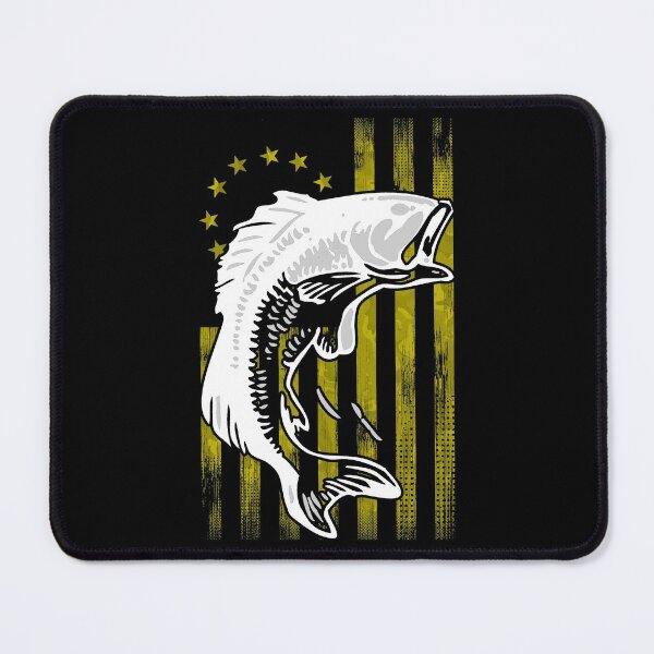 Item preview, Cool Bass Fishing Betsy Ross Early American Flag for Fisherman designed and sold by CharJens.