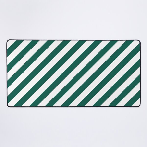 Item preview, Celebration Town Dark Green and Front Porch White Large Candy Cane Stripes designed and sold by CelebrationTown.