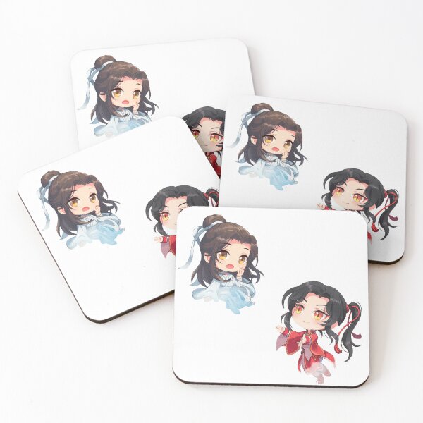 Item preview, TGCF - Heaven officials blessing Hualian - hua cheng and xie lian cute chibi stickers pack designed and sold by Omagatoki.