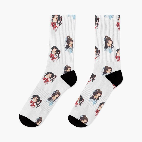 Item preview, TGCF - Heaven officials blessing Hualian - hua cheng and xie lian cute chibi stickers pack designed and sold by Omagatoki.