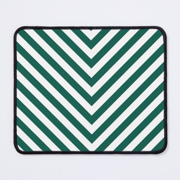Item preview, Celebration Town Dark Green Large Chevron Stripe designed and sold by CelebrationTown.
