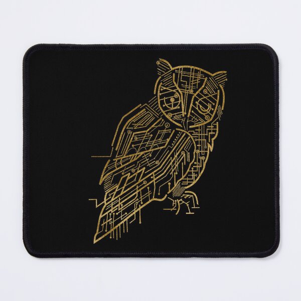 Item preview, Gold Minimalistic Owl designed and sold by SoccaTamam.