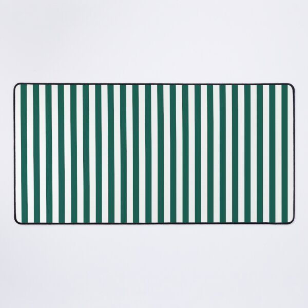 Item preview, Celebration Town Green and Front Porch White Small Vertical Stripes designed and sold by CelebrationTown.