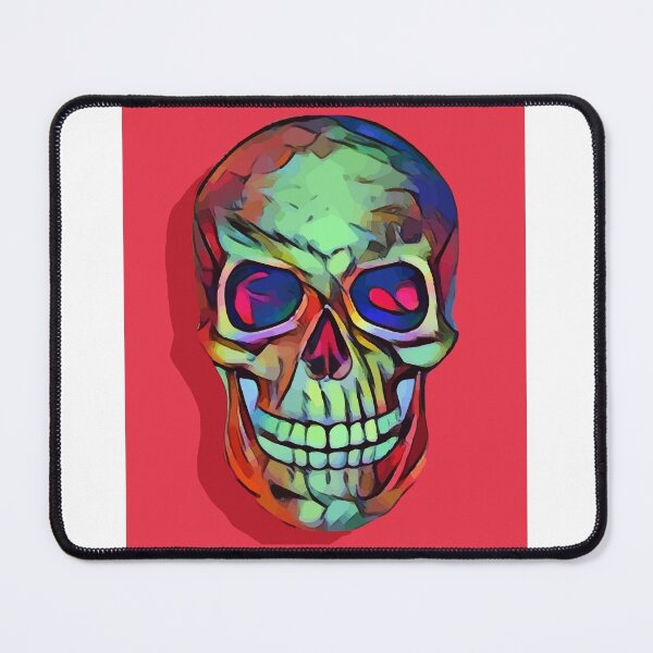 Item preview, Colorful Patches Punk Skull- Mad Skull designed and sold by Avani01.