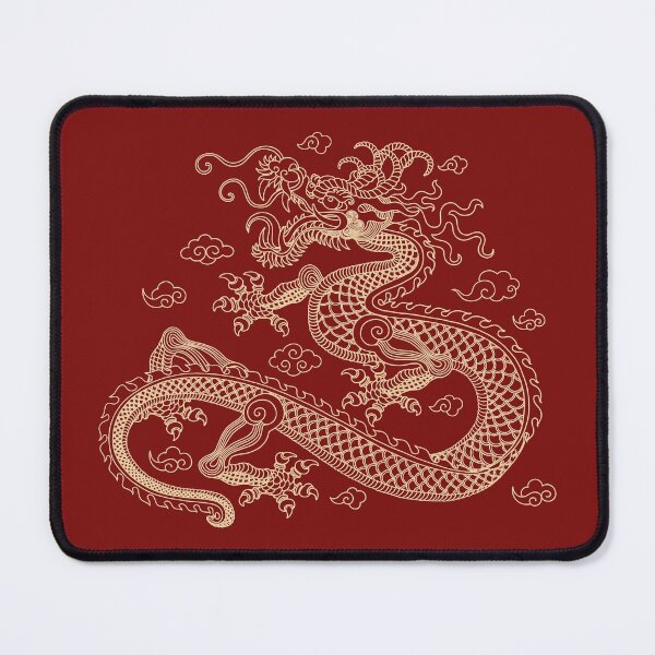 Item preview, Gold Chinese Dragon designed and sold by SoccaTamam.