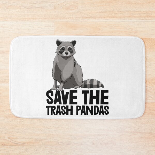 Item preview, Save The Trash Pandas Raccoons designed and sold by Bendthetrend.