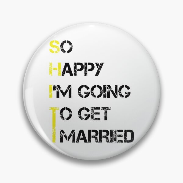Item preview, So Happy I'm Going To Get Married designed and sold by InkonoStore.