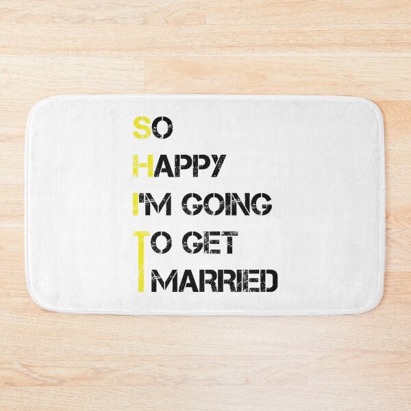 Item preview, So Happy I'm Going To Get Married designed and sold by InkonoStore.