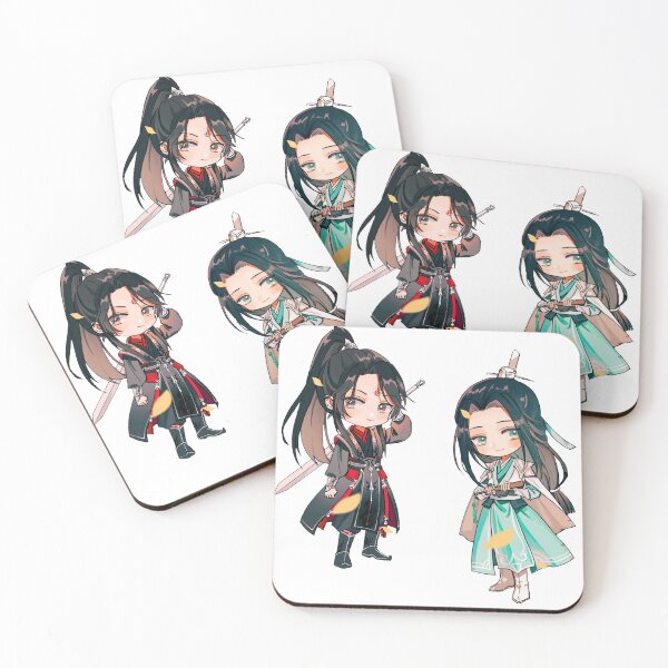 Item preview, SVSS - Scumbag villain Bingqiu - luo binghe and shen qingqiu cute chibi stickers pack designed and sold by Omagatoki.