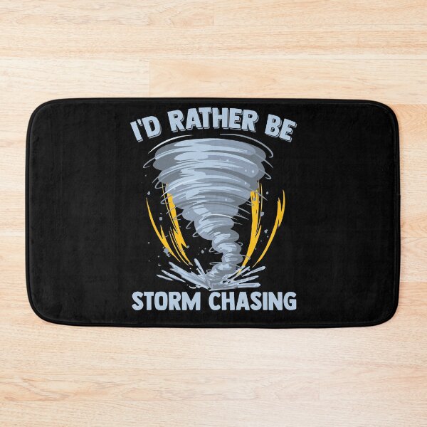 Item preview, Funny I'd Rather Be Storm Chasing Meteorologist Weatherman designed and sold by Nessshirts.