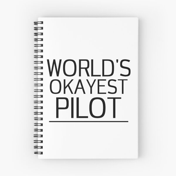 Item preview, World's Okayest Pilot designed and sold by Capeapparel.