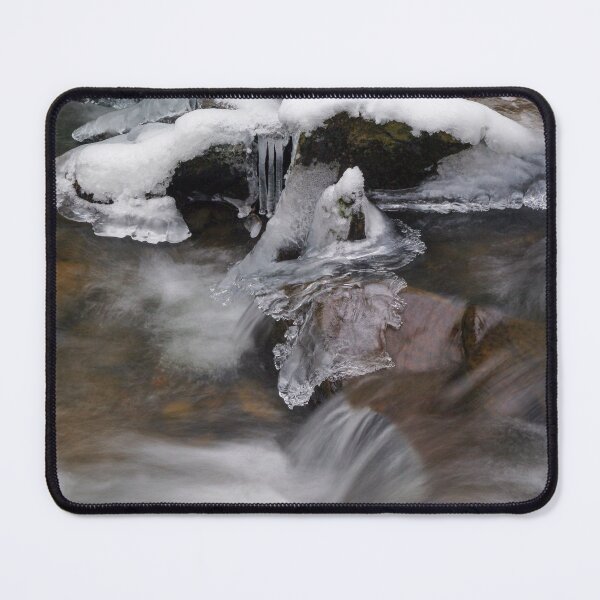 Item preview, Ice in a south wales stream in winter designed and sold by iCimages.net.