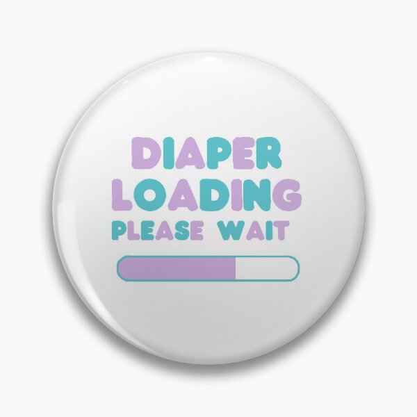 Item preview, Diaper Loading Please Wait designed and sold by Housestore.