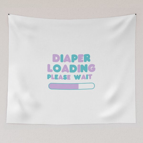 Item preview, Diaper Loading Please Wait designed and sold by Housestore.