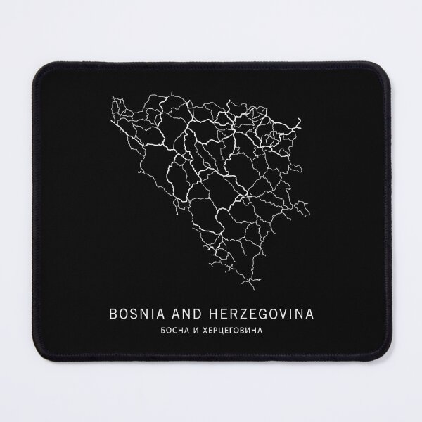 Item preview, Bosnia and Herzegovina Road Map designed and sold by clarkstpress.