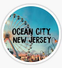 Pegatina Ocean City, Nueva Jersey