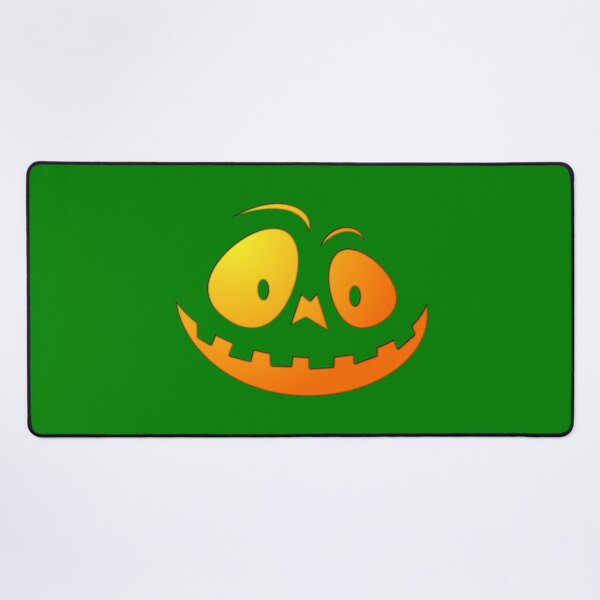 Item preview, Cheeky Pumpkin Face on Alien Green designed and sold by Creepyhollow.