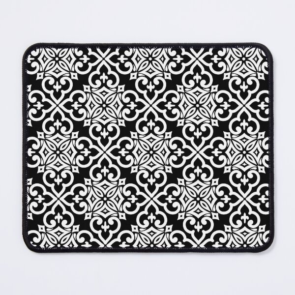 Item preview, Black and White Ethnic Arabic Pattern designed and sold by SoccaTamam.