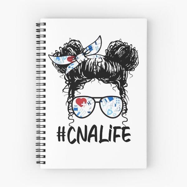 Item preview, Messy Hair Woman Bun CNA LIFE , Certified Nursing Life, Scrub Life Nursing designed and sold by ARTsPlural.