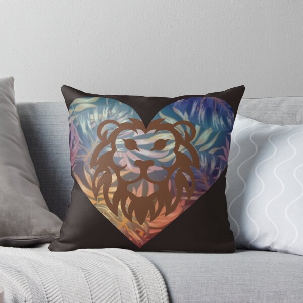 Item preview, Multicolor artistic lion designed and sold by SKMAXX.