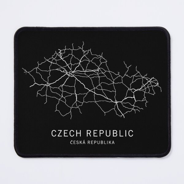Item preview, Czech Republic Road Map  designed and sold by clarkstpress.