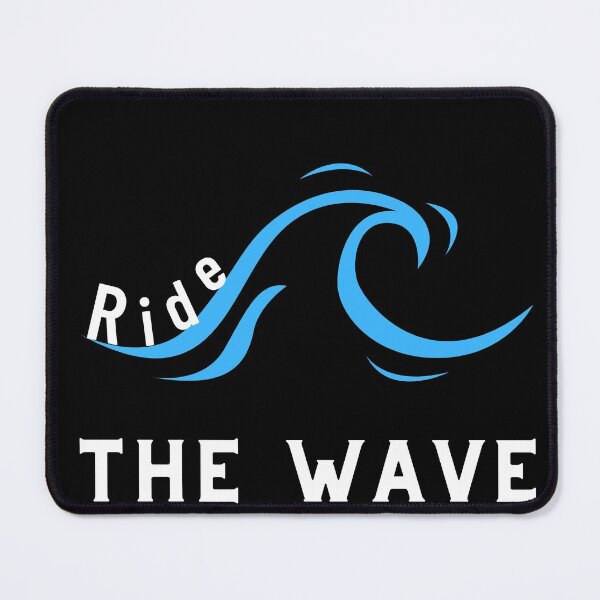 Item preview, Ride the wave-surfing lover funny- kitesurfing kiteboarding  designed and sold by NikitaAg.