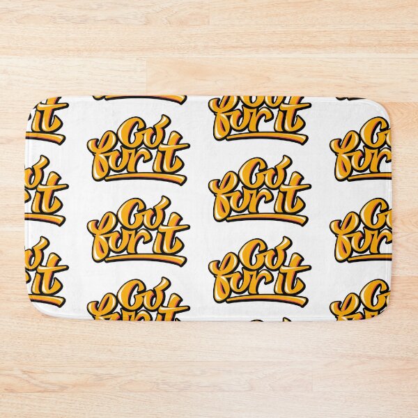 Item preview, Go for it Typography  designed and sold by BeeMeCreative.