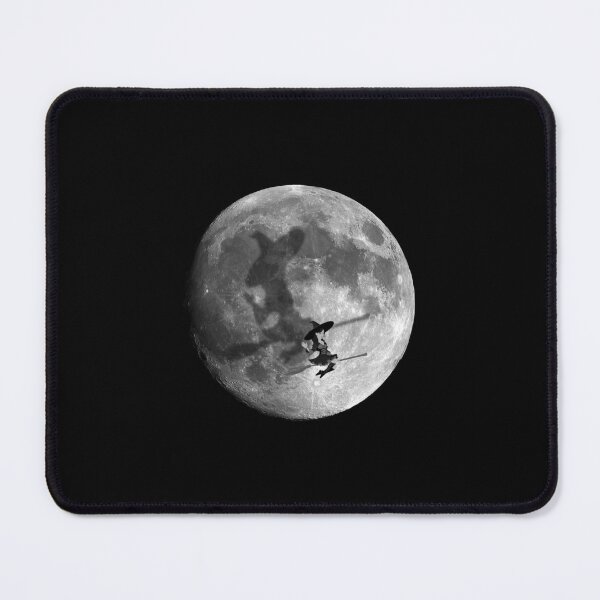 Item preview, Black and White Full Moon Witches Shadow designed and sold by Creepyhollow.