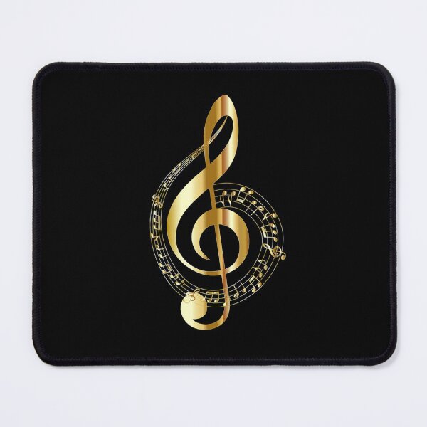 Item preview, Gold Music G Clef Note designed and sold by WisdomInspired.