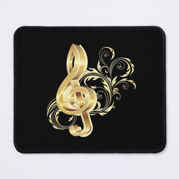 Item preview, Treble Clef Musical Note Gold designed and sold by WisdomInspired.