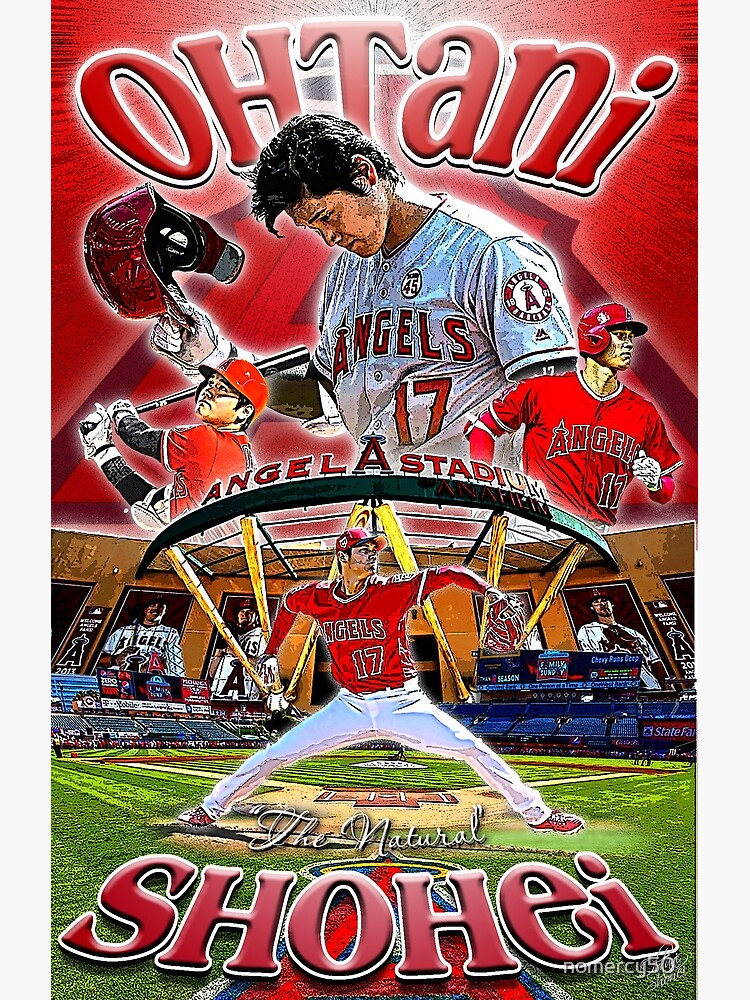 Shohei Ohtani Digital Art for Poster or Tee Shirt 