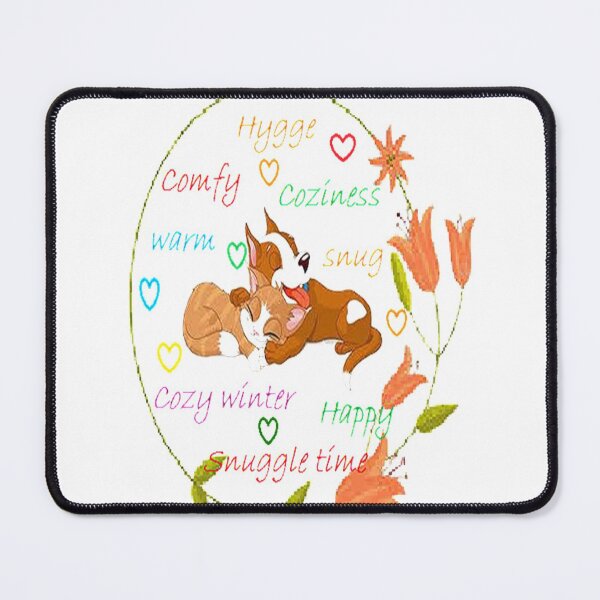 Item preview, Hygge cat and dog,cute,fun, design, Family Christmas Making Memories designed and sold by Adri Barnard.
