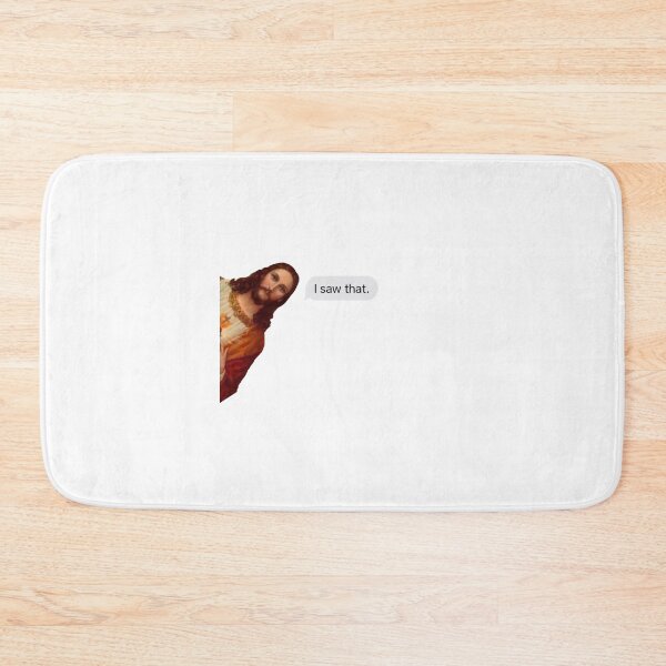 Item preview, Jesus I saw that text designed and sold by elliebrown1120.