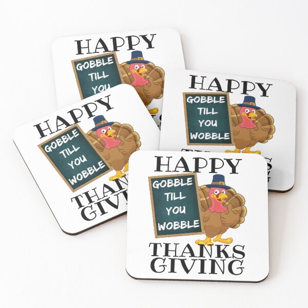Item preview, GOBBLE TILL YOU WOBBLE, GRATEFUL, BLESSED, THANKSGIVING DINNER, BOUNTIFUL, TURKEY DINNER designed and sold by R B Chrystal.