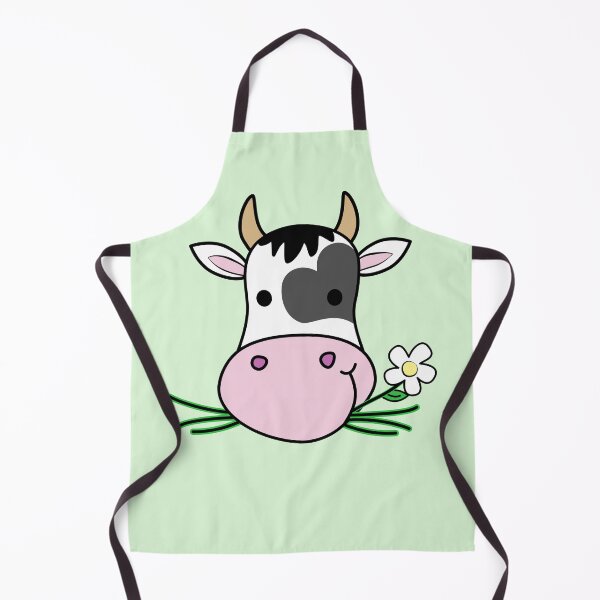 Item preview, Cute Happy Cow Mint Green designed and sold by NoBonesLife.