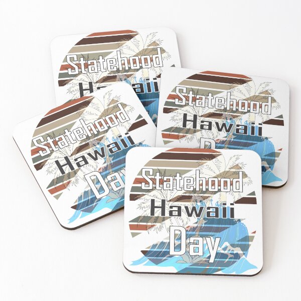 Item preview, Hawaii statehood day 1959, I Love it, 2021 designed and sold by Designer-amjed.