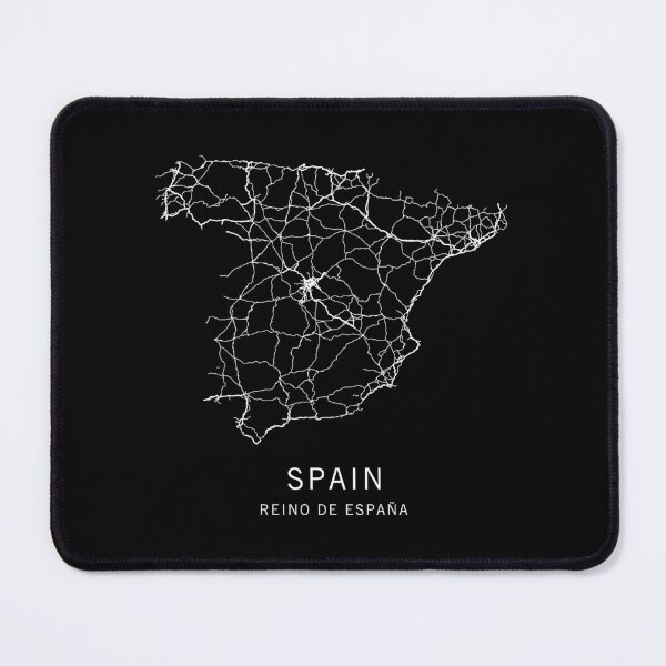 Item preview, Spain Road Map designed and sold by clarkstpress.