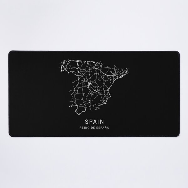 Item preview, Spain Road Map designed and sold by clarkstpress.