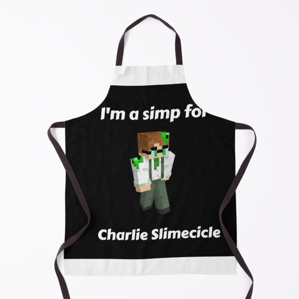 Item preview, I'm a simp for Charlie Slimecicle (Black Base) designed and sold by thecorvidking.