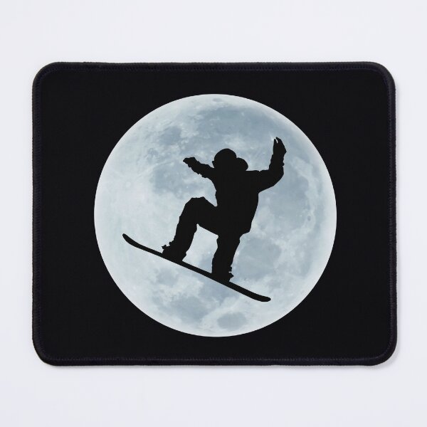 Item preview, Snowboarder Moon Shot designed and sold by GreatWest.