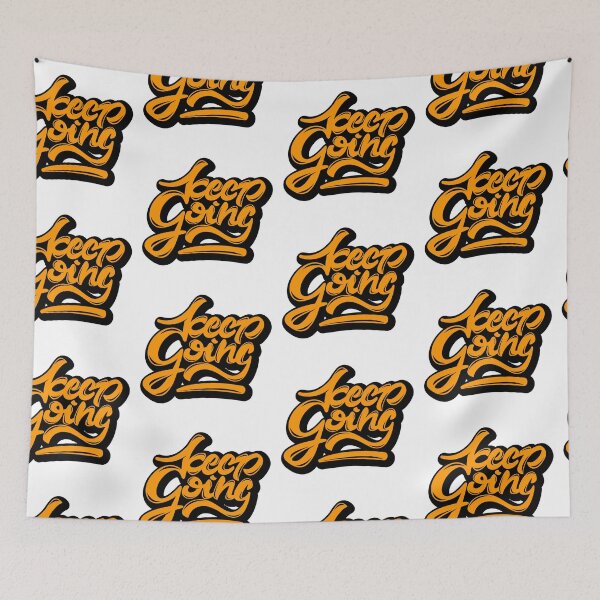 Item preview, Keep Going Typography designed and sold by BeeMeCreative.
